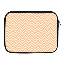 Orange Chevron Apple Ipad 2/3/4 Zipper Cases by snowwhitegirl