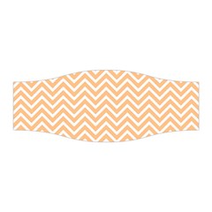 Orange Chevron Stretchable Headband by snowwhitegirl