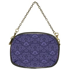 Damask Purple Chain Purses (one Side)  by snowwhitegirl