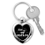 Pi day Key Chains (Heart)  Front