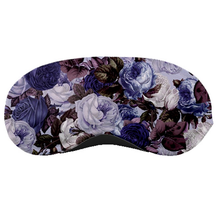 Rose Bushes Blue Sleeping Masks