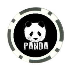 Panda  Poker Chip Card Guard (10 Pack) by Valentinaart