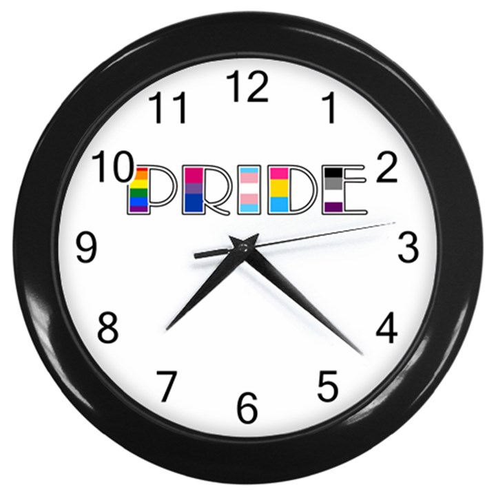 Pride Wall Clocks (Black)