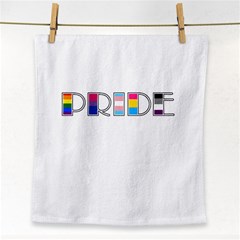 Pride Face Towel by Valentinaart