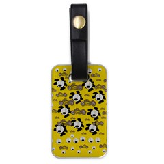 Bikers Out Singing In Spring Time Luggage Tags (one Side)  by pepitasart