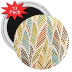 Decorative  seamless pattern 3  Magnets (10 pack)  Front