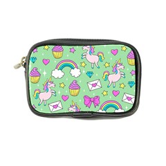 Cute Unicorn Pattern Coin Purse by Valentinaart