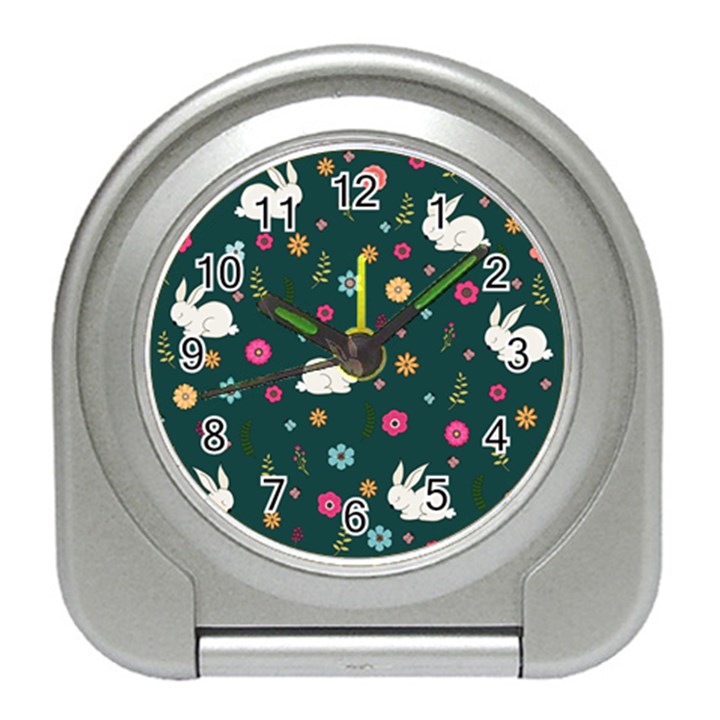 Easter bunny  Travel Alarm Clocks