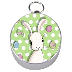 Easter Bunny  Silver Compasses by Valentinaart