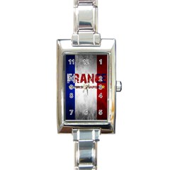 Football World Cup Rectangle Italian Charm Watch by Valentinaart