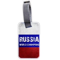 Football World Cup Luggage Tags (two Sides) by Valentinaart