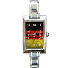 Football World Cup Rectangle Italian Charm Watch by Valentinaart