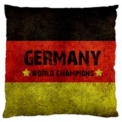 Football World Cup Large Cushion Case (one Side) by Valentinaart