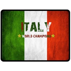 Football World Cup Double Sided Fleece Blanket (large)  by Valentinaart