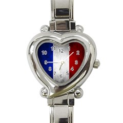 Football World Cup Heart Italian Charm Watch by Valentinaart