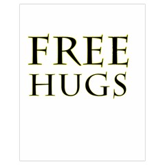 Freehugs Drawstring Bag (small) by cypryanus