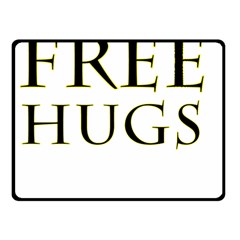 Freehugs Fleece Blanket (small) by cypryanus