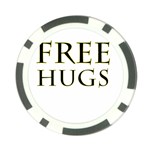 Freehugs Poker Chip Card Guard Front