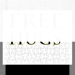 Freehugs Rectangular Jigsaw Puzzl by cypryanus