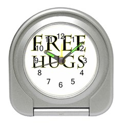 Freehugs Travel Alarm Clocks by cypryanus