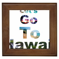 Hawaii Framed Tiles by Howtobead