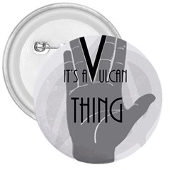 Vulcan Thing 3  Buttons by Howtobead