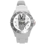 Vulcan Thing Round Plastic Sport Watch (L) Front