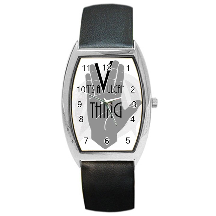 Vulcan Thing Barrel Style Metal Watch