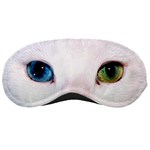 Heterochromia Cat Sleeping Mask Front