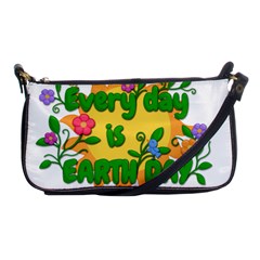 Earth Day Shoulder Clutch Bags by Valentinaart