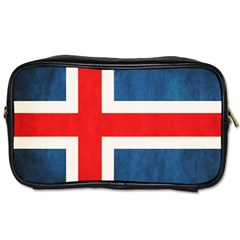 Iceland Flag Toiletries Bags 2-side by Valentinaart