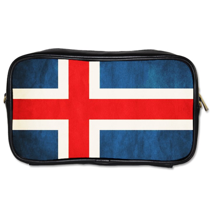 Iceland flag Toiletries Bags 2-Side