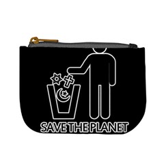 Save The Planet - Religions  Mini Coin Purses by Valentinaart