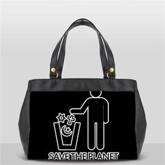 Save The Planet - Religions  Office Handbags by Valentinaart