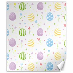 Easter Pattern Canvas 8  X 10  by Valentinaart