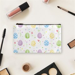 Easter Pattern Cosmetic Bag (small)  by Valentinaart