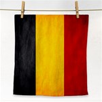 Belgium Flag Face Towel Front