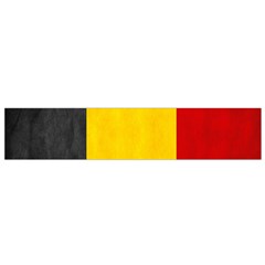 Belgium Flag Small Flano Scarf by Valentinaart