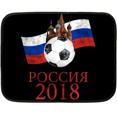 Russia Football World Cup Double Sided Fleece Blanket (mini)  by Valentinaart