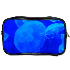 Blue Jellyfish 1 Toiletries Bags 2-side by trendistuff