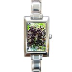 ELDERBERRIES Rectangle Italian Charm Watch Front