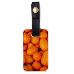 Kumquat 2 Luggage Tags (one Side)  by trendistuff