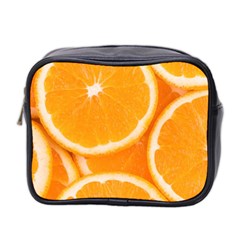 Oranges 4 Mini Toiletries Bag 2-side by trendistuff