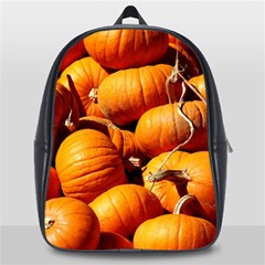 Pumpkins 3 School Bag (large) by trendistuff