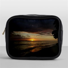 Sunset On Rincon Puerto Rico Mini Toiletries Bags by StarvingArtisan