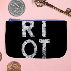 Riot Large Coin Purse by Valentinaart