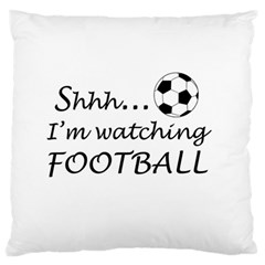 Football Fan  Large Flano Cushion Case (two Sides) by Valentinaart