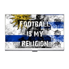 Football Is My Religion Business Card Holders by Valentinaart