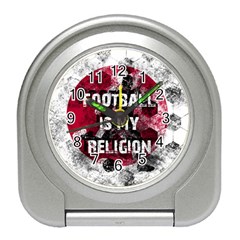 Football Is My Religion Travel Alarm Clocks by Valentinaart