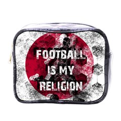 Football Is My Religion Mini Toiletries Bags by Valentinaart